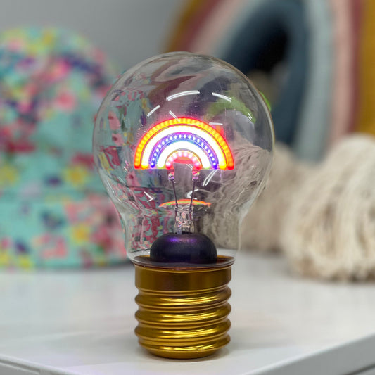 Rainbow Lightbulb Lamp USB