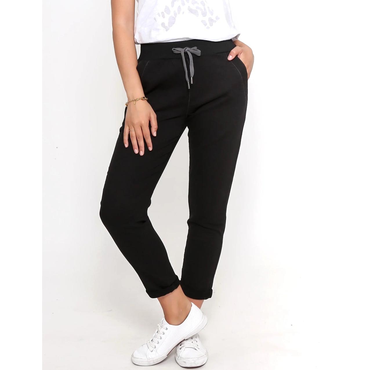 Monaco Riley Jogger Black