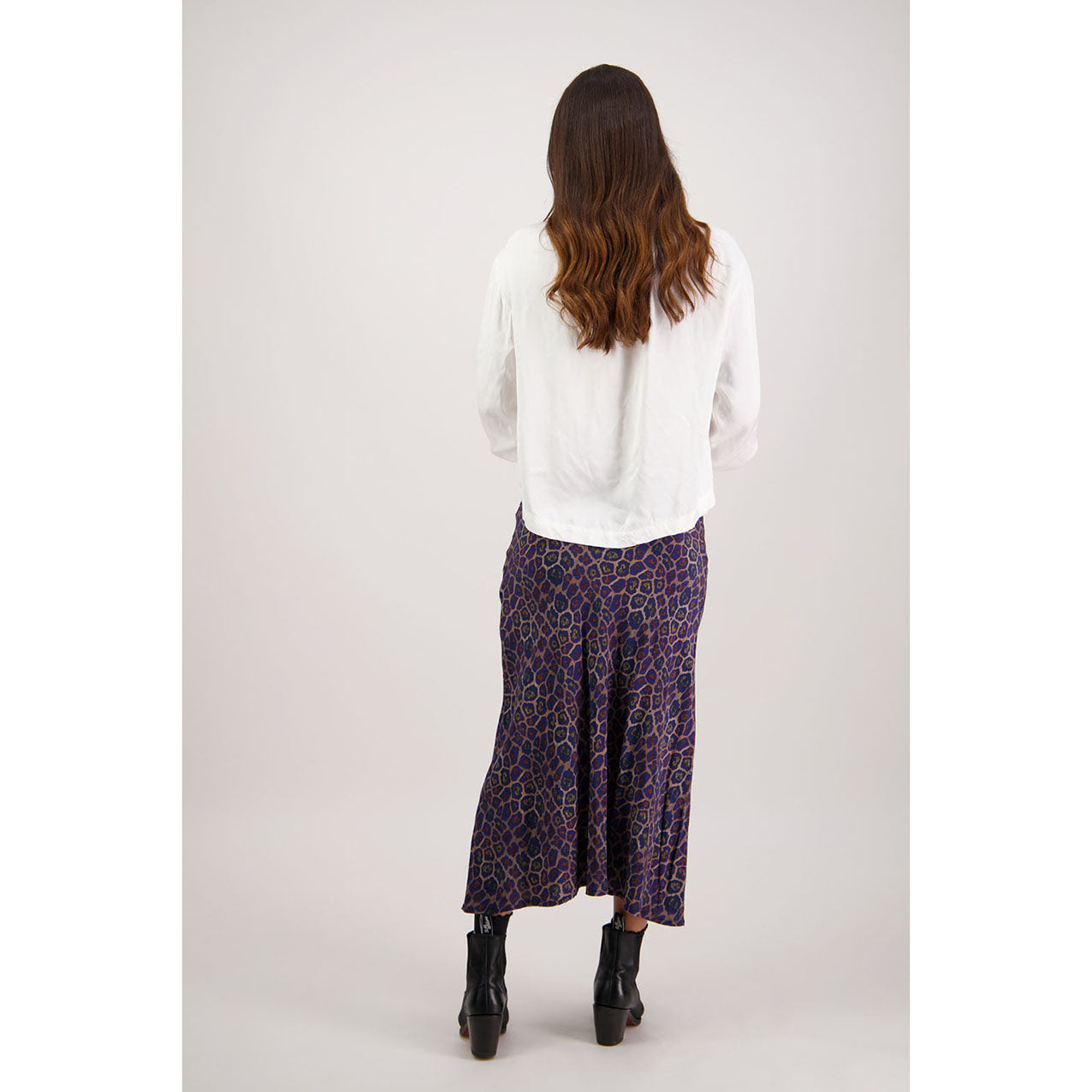 Rosa Skirt Anitque Leopard