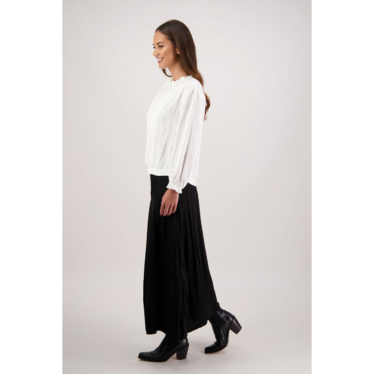 Rosetta Skirt Black
