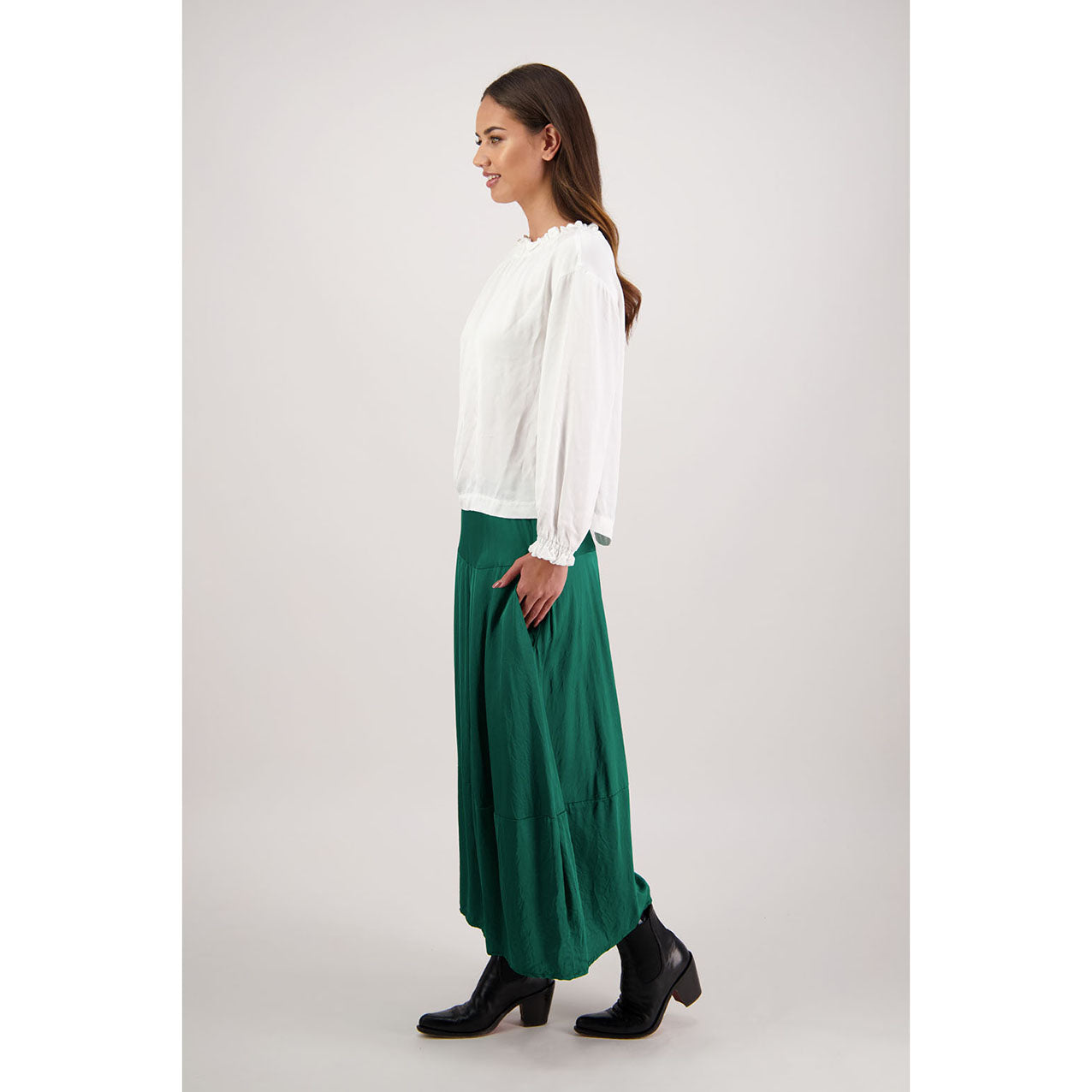 Rosetta Skirt Emerald