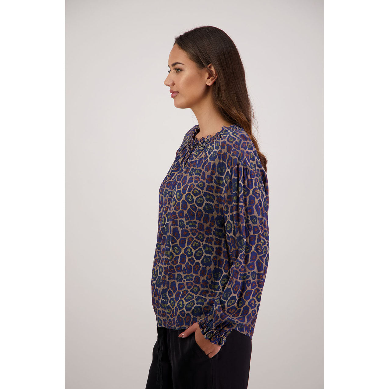 Rumer Top Antique Leopard