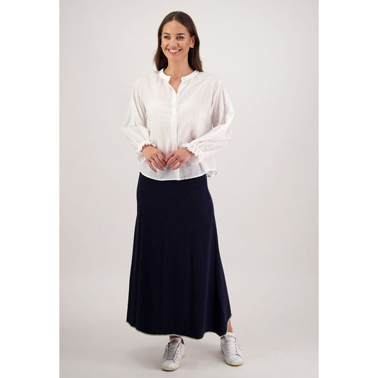Rutherford Skirt Denim Jersey