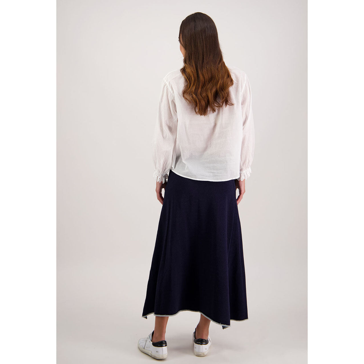 Rutherford Skirt Denim Jersey