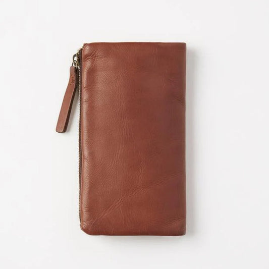 Large Capri Wallet Cognac