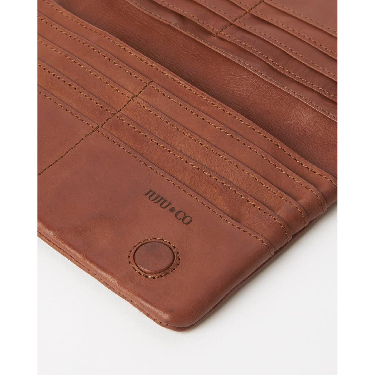 Large Capri Wallet Cognac