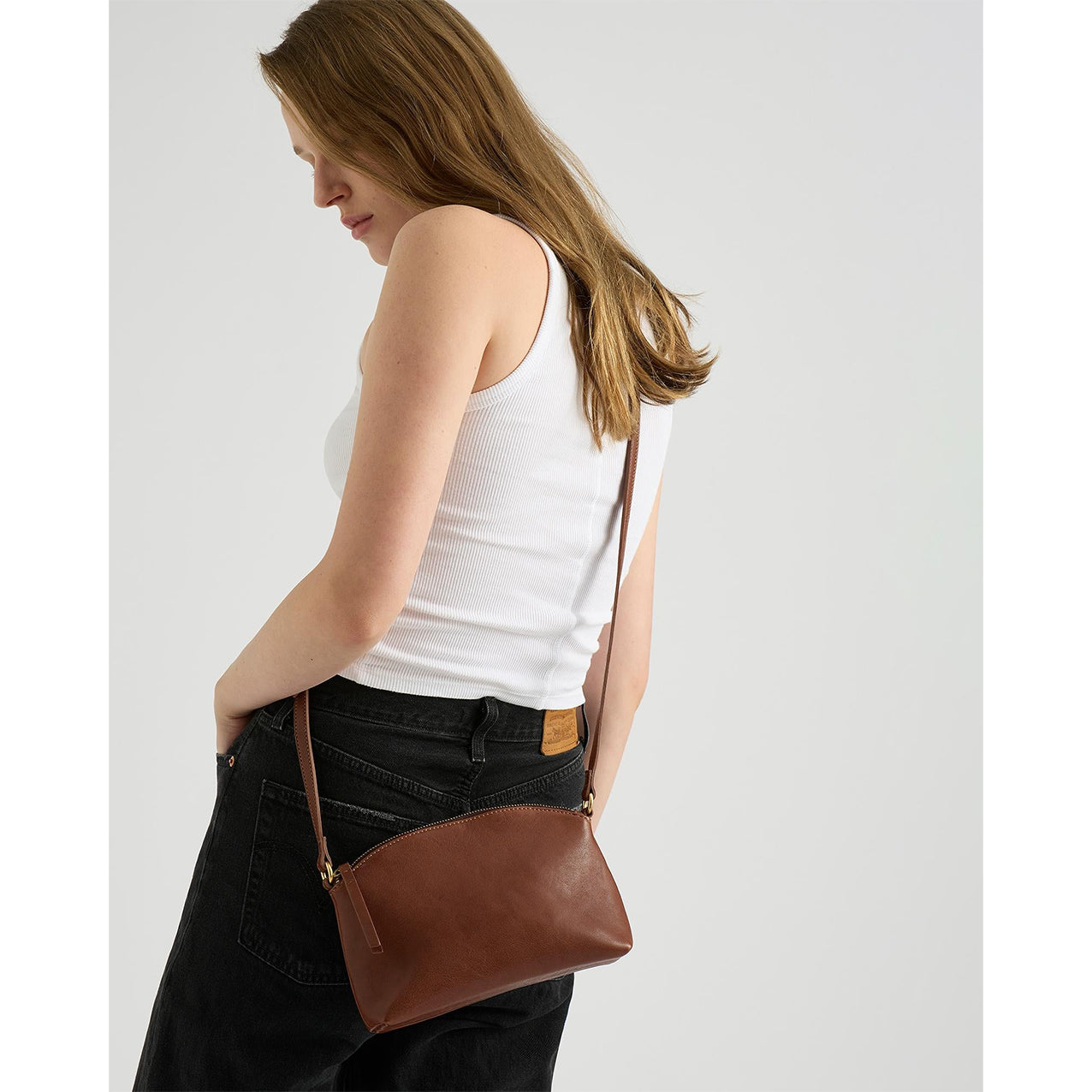 Juju & Co Cleo Crossbody Bag Cognac