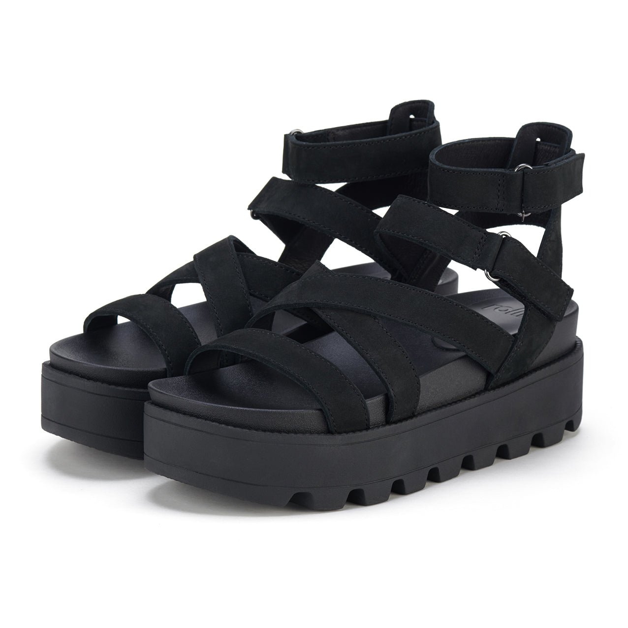 Rollies Wedge Multi Black