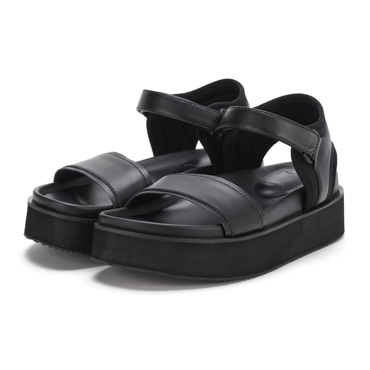 Rollies Ace Sandal All Black