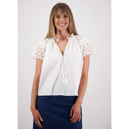 Sebbie Top White