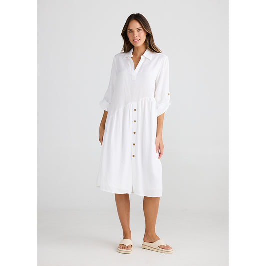 Havana Dress White