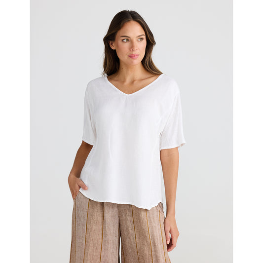 Shanty Livorno Top White