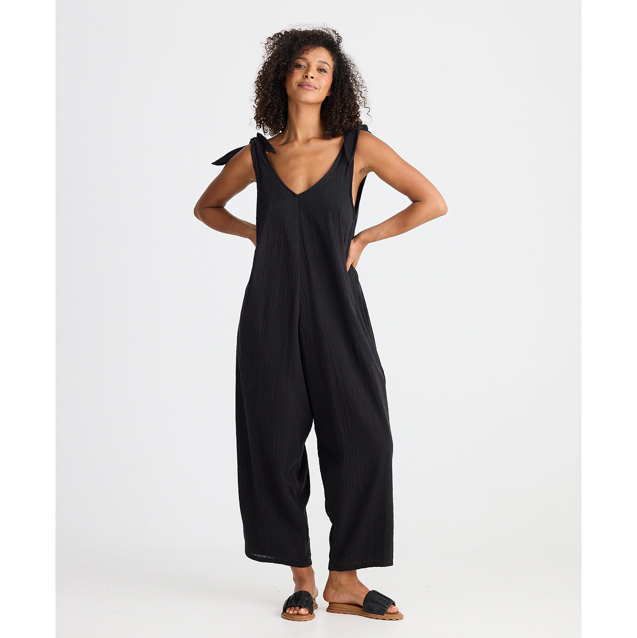 Sardinia Jumpsuit Black