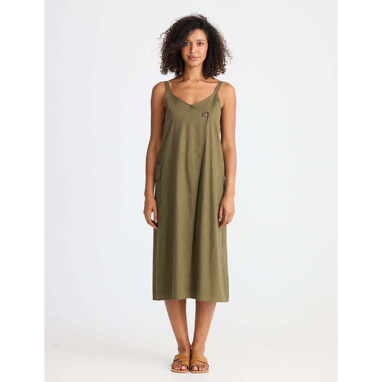 Nocelle Dress Khaki