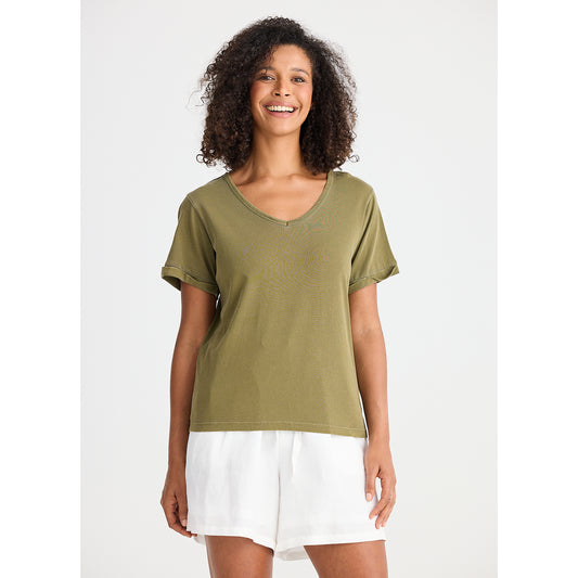 Kasai Tee Olive