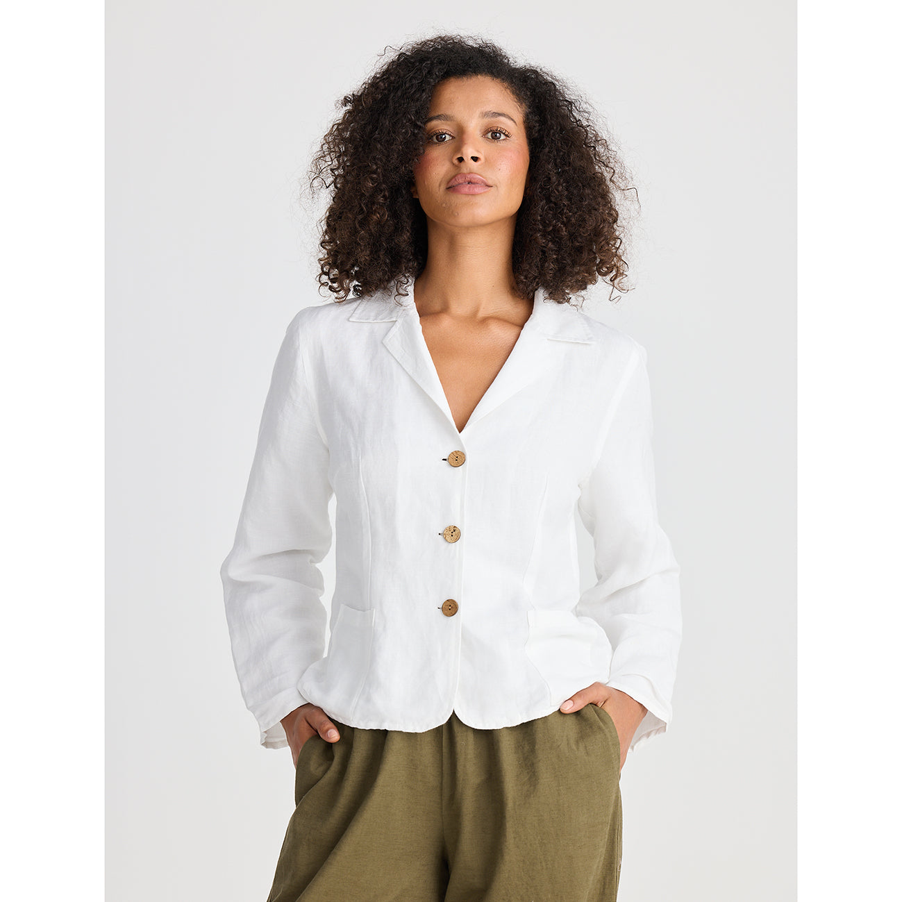 Amalfi Jacket White