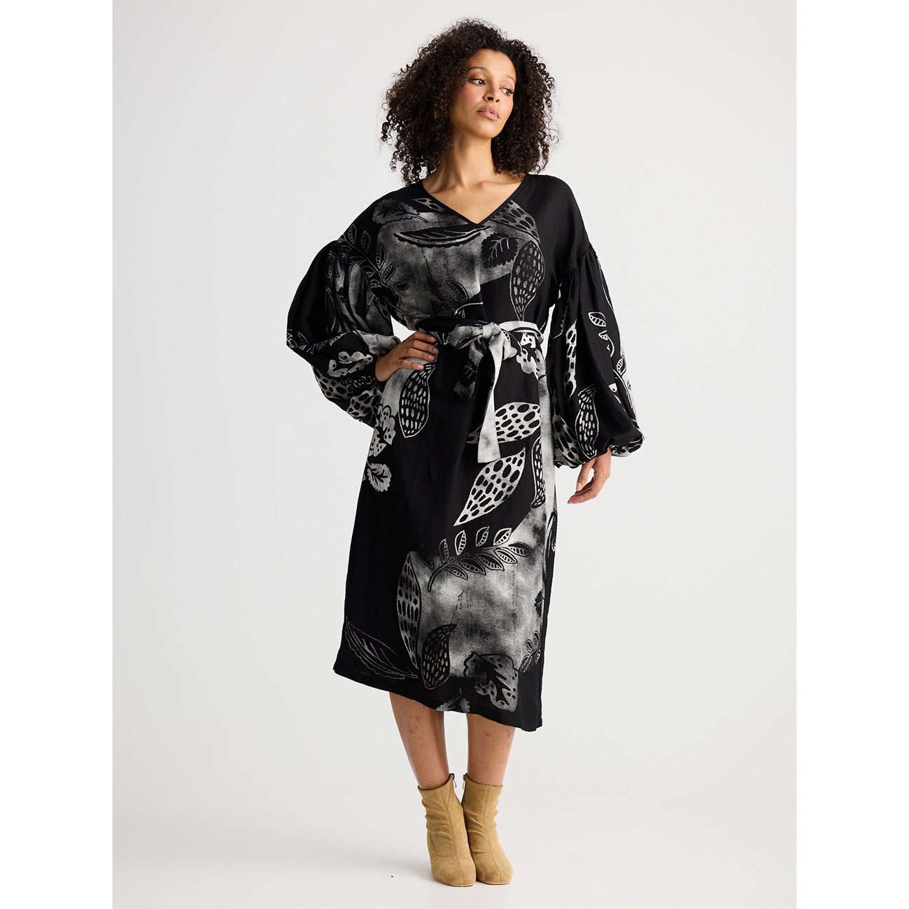 Copenhagen Dress Sahara Bloom