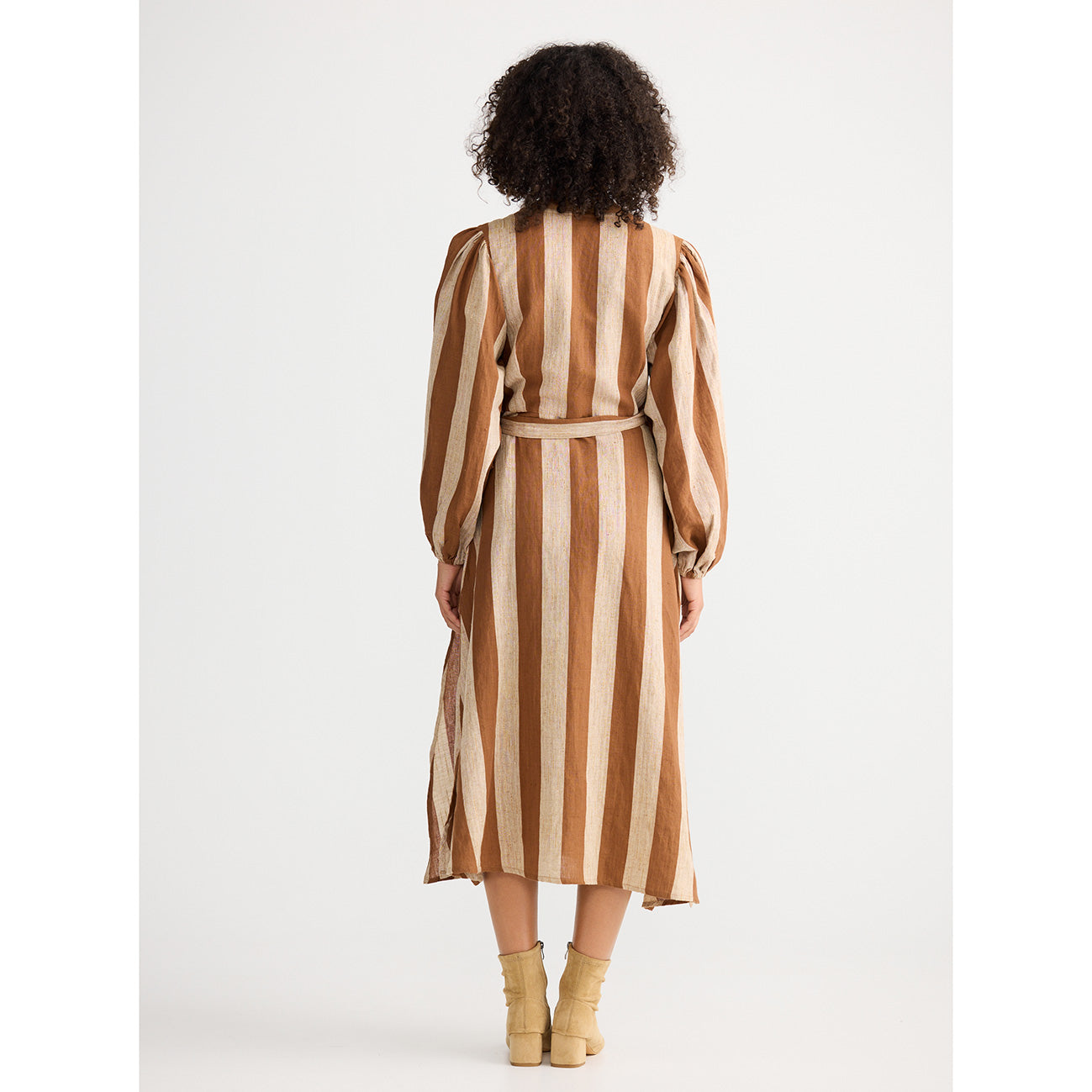 Amor Wrap Dress Sienna Stripe