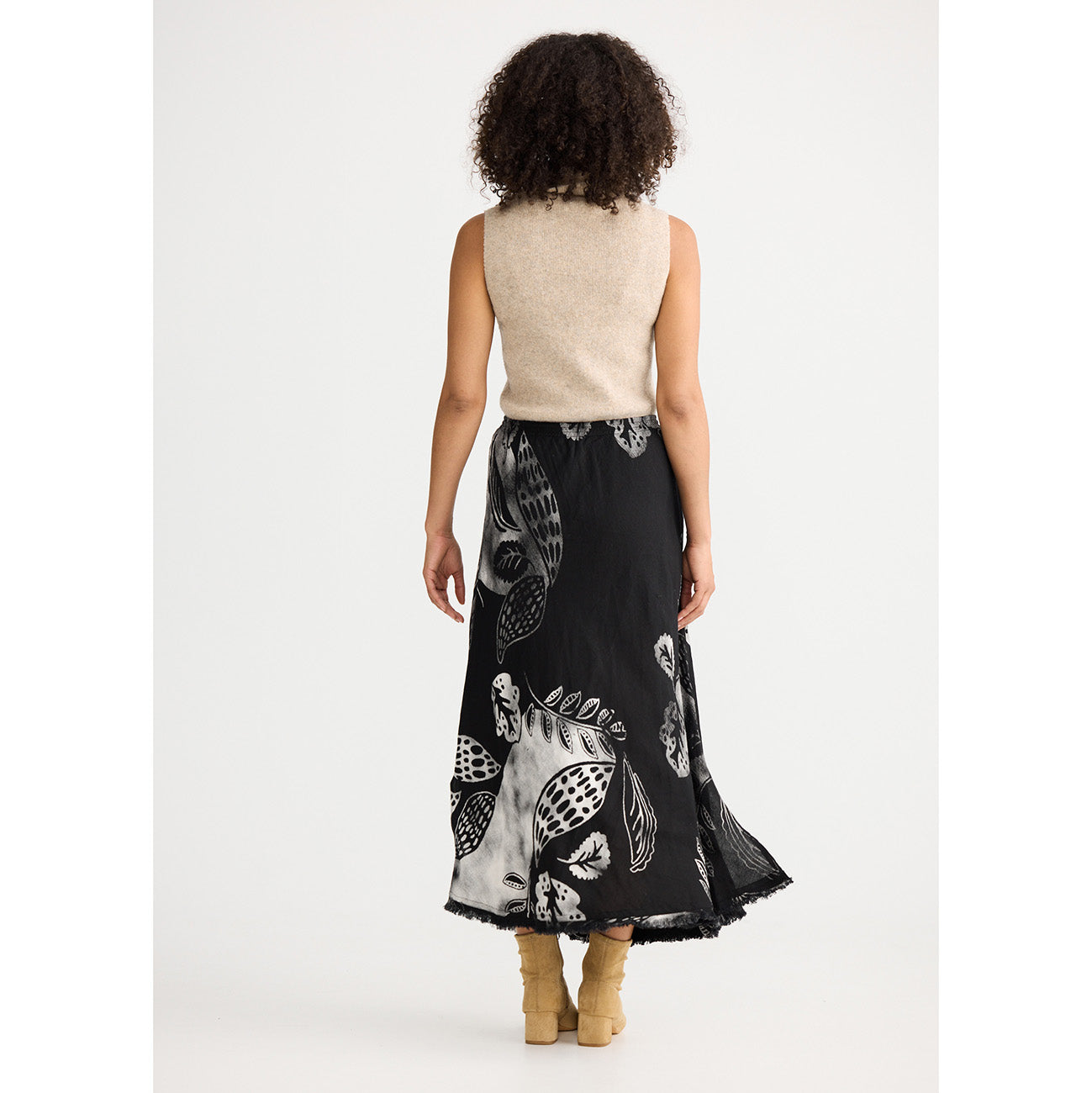 Sicily Skirt Sahara Bloom
