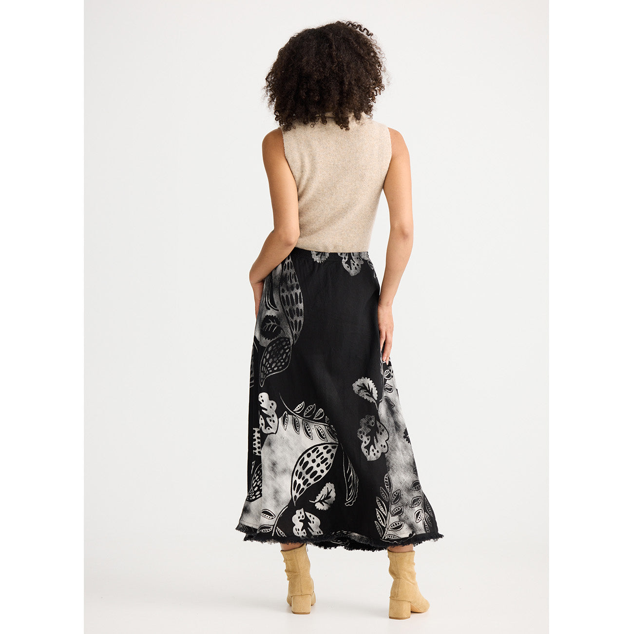 Sicily Skirt Sahara Bloom