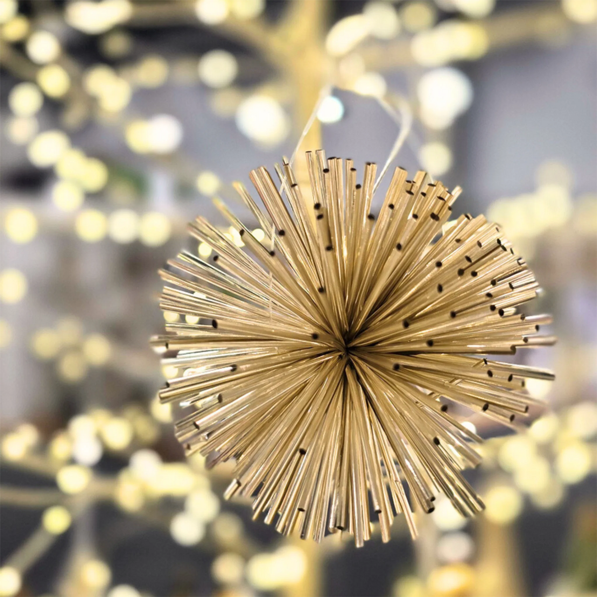 Gold Pom Pom Deco Pack 6