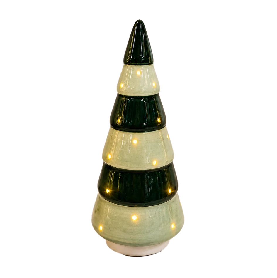 Ceramic Tea Light Christmas Tree