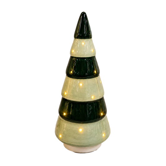 Ceramic Tea Light Christmas Tree