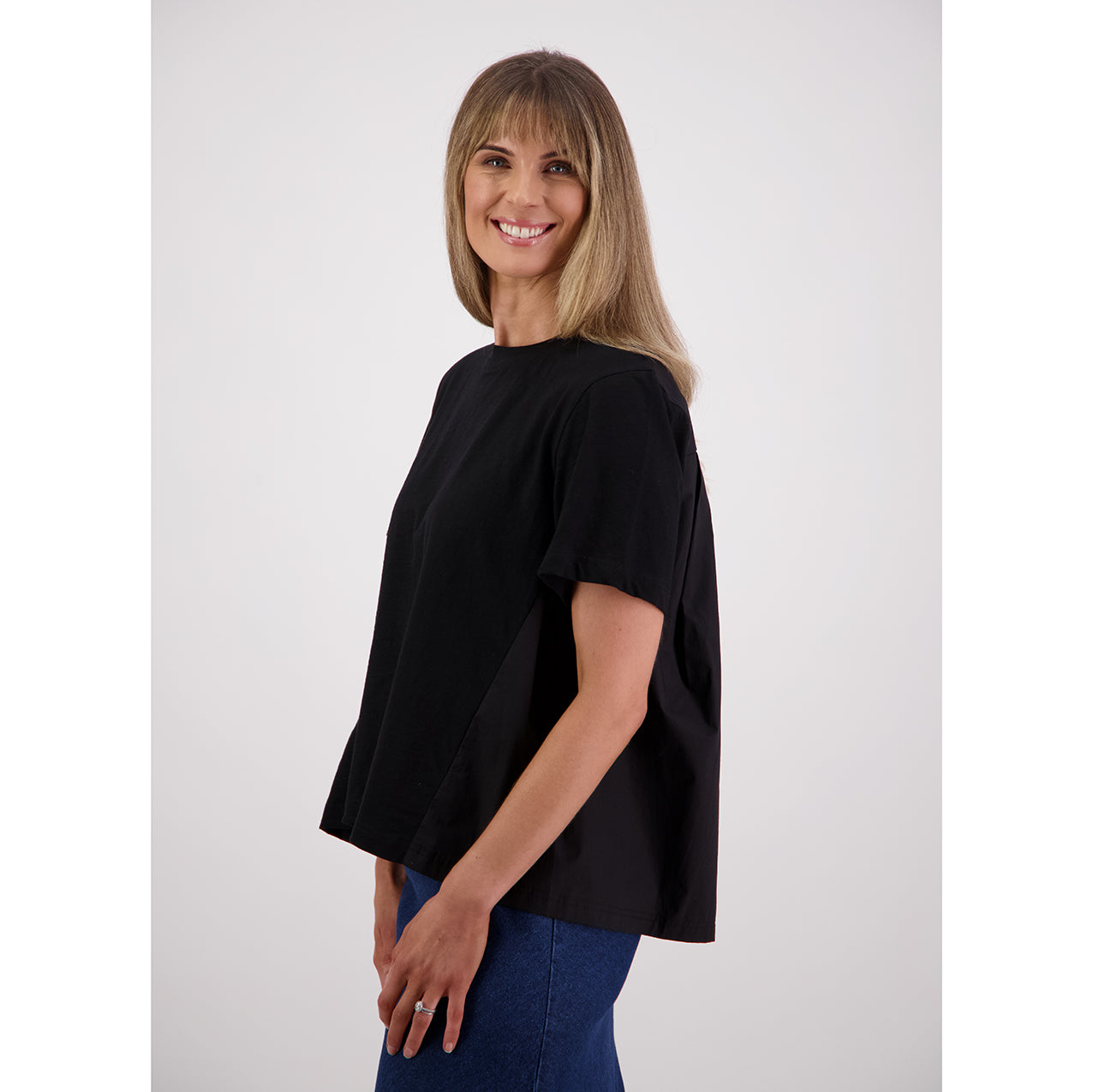 Smiley T-Shirt Black