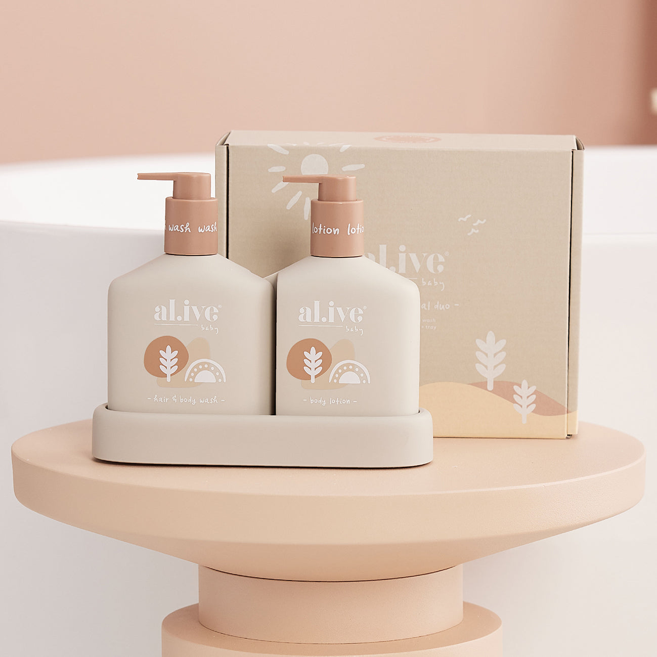 Baby Hair & Body/Calming Oatmeal Duo