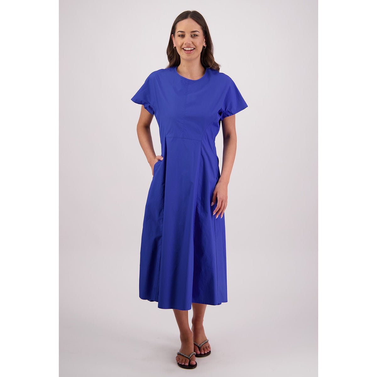 Saunders Dress Royal
