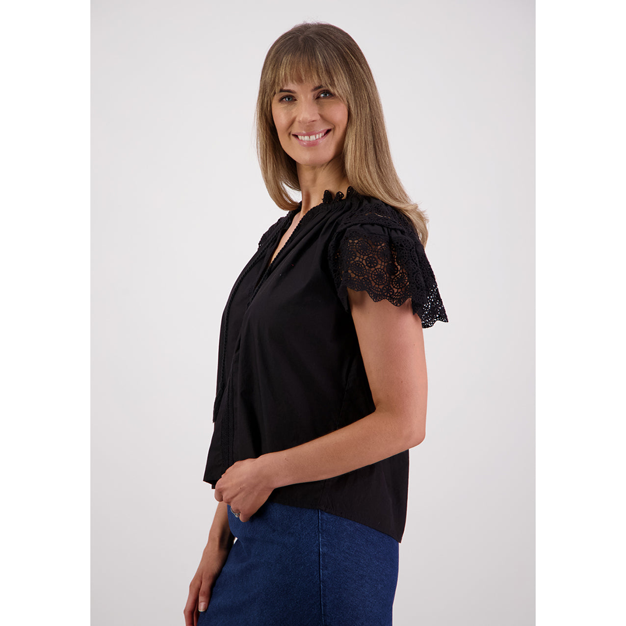 Sebbie Top Black