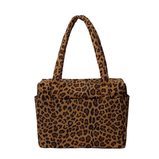 Baggu Small Cloud Carry-On Leopard