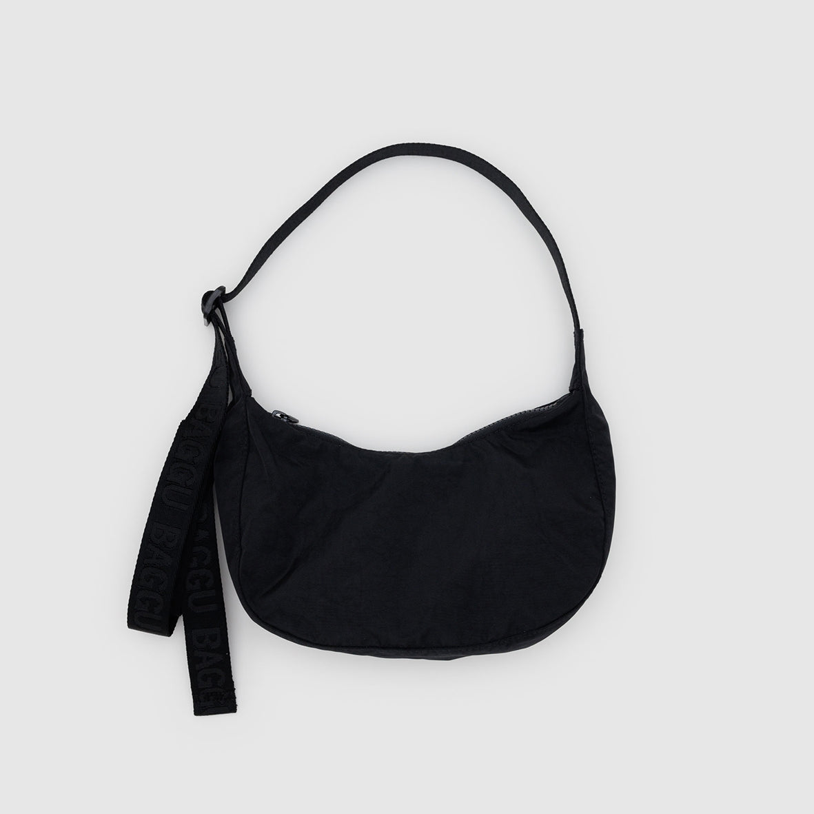 Baggu Small Nylon Crescent Bag Black