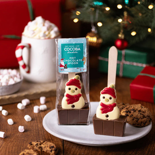 Snowman Milk Hot Chocolate Spoon