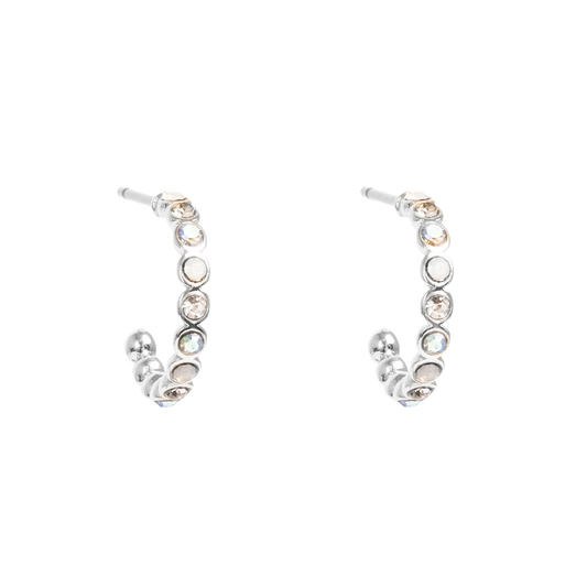 Solstice Silver Small Earrings