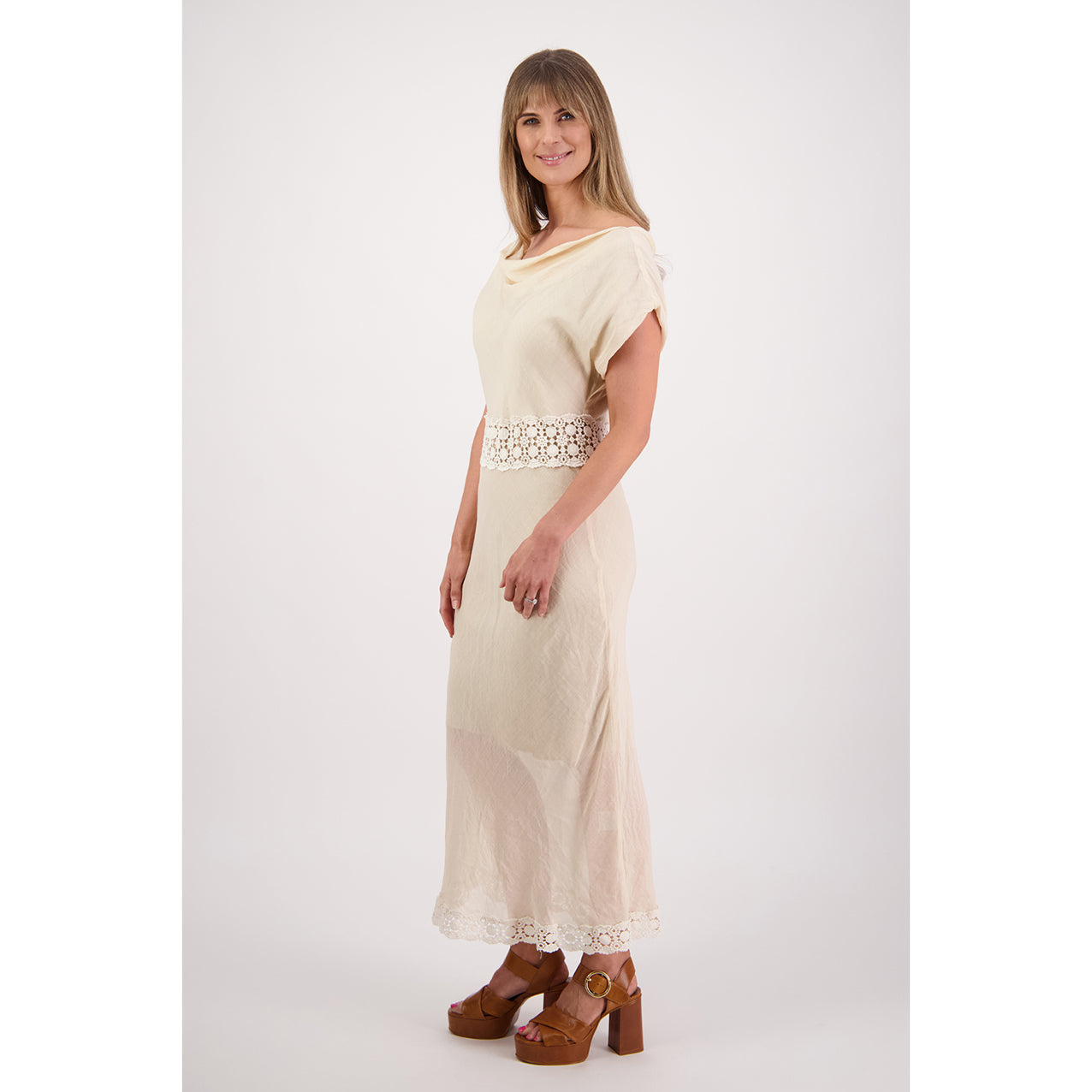 Stephanie Dress Cream