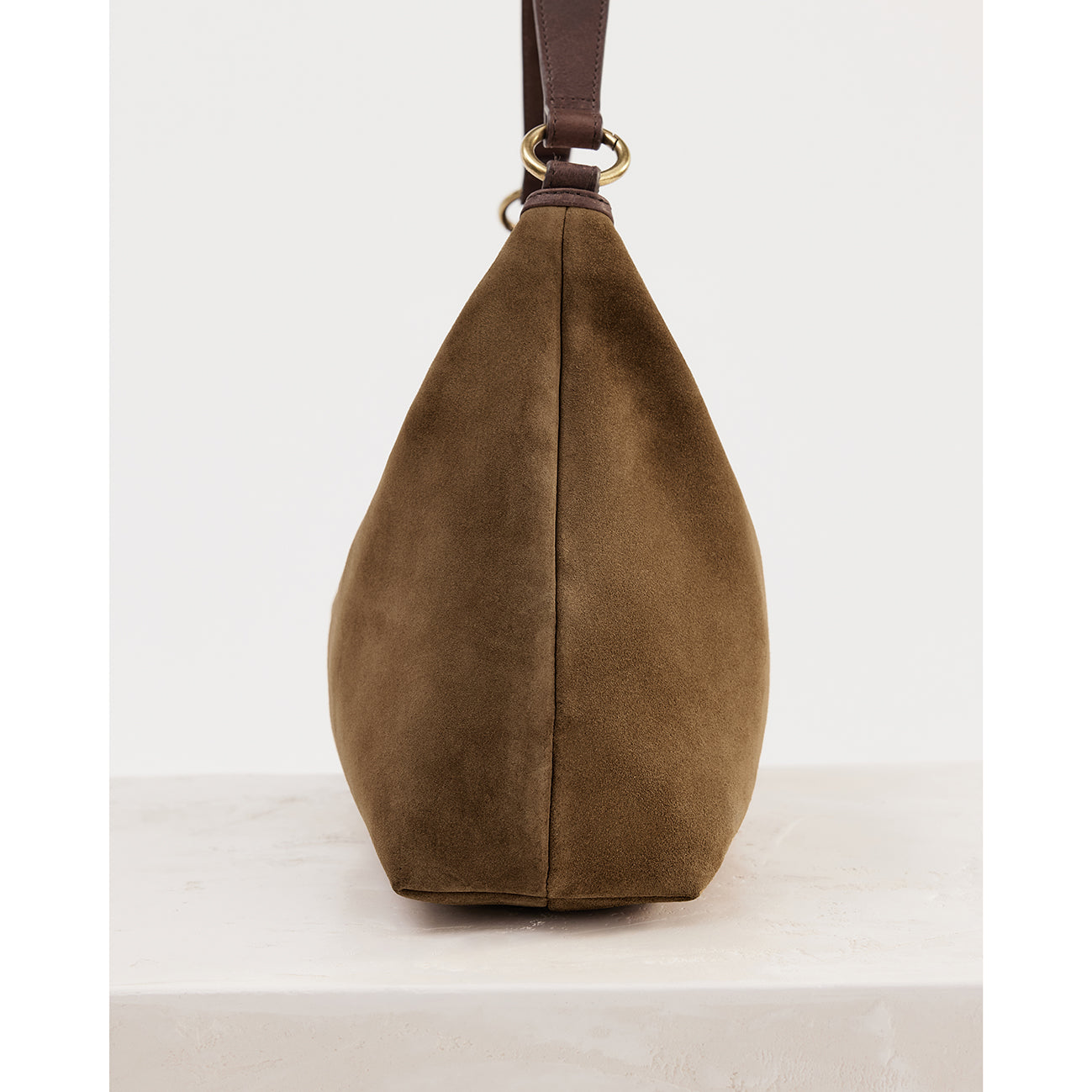 Suede Slouchy Chestnut