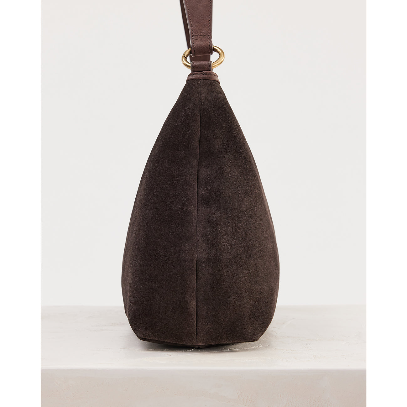 Suede Slouchy Chocolate