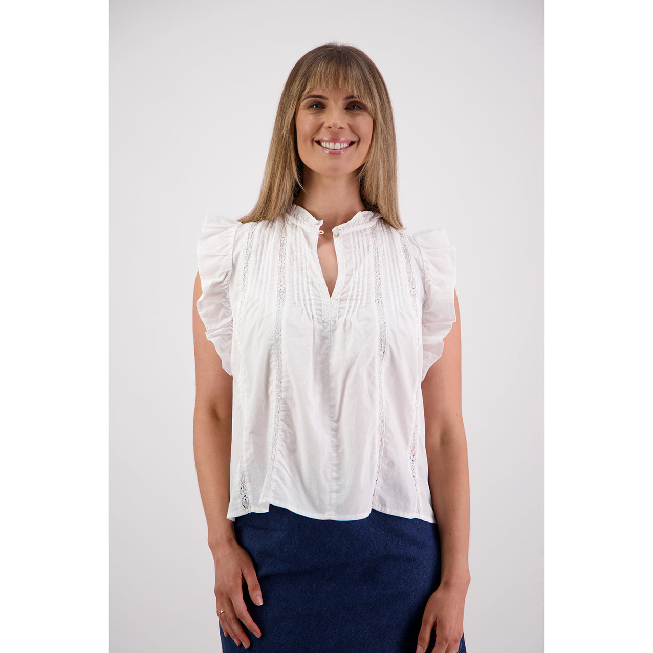 Susan Top White