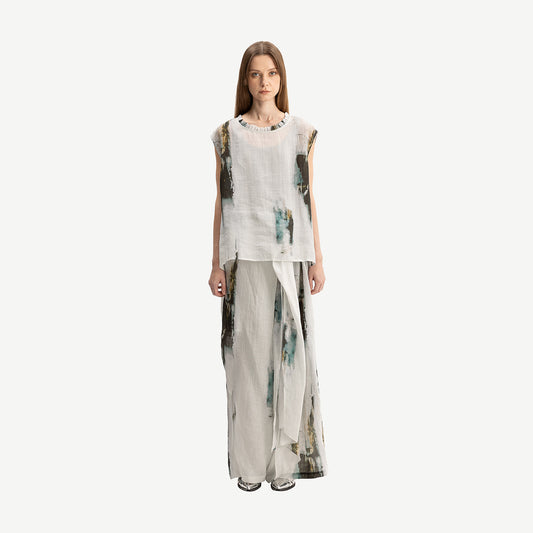 Castlia Top Print