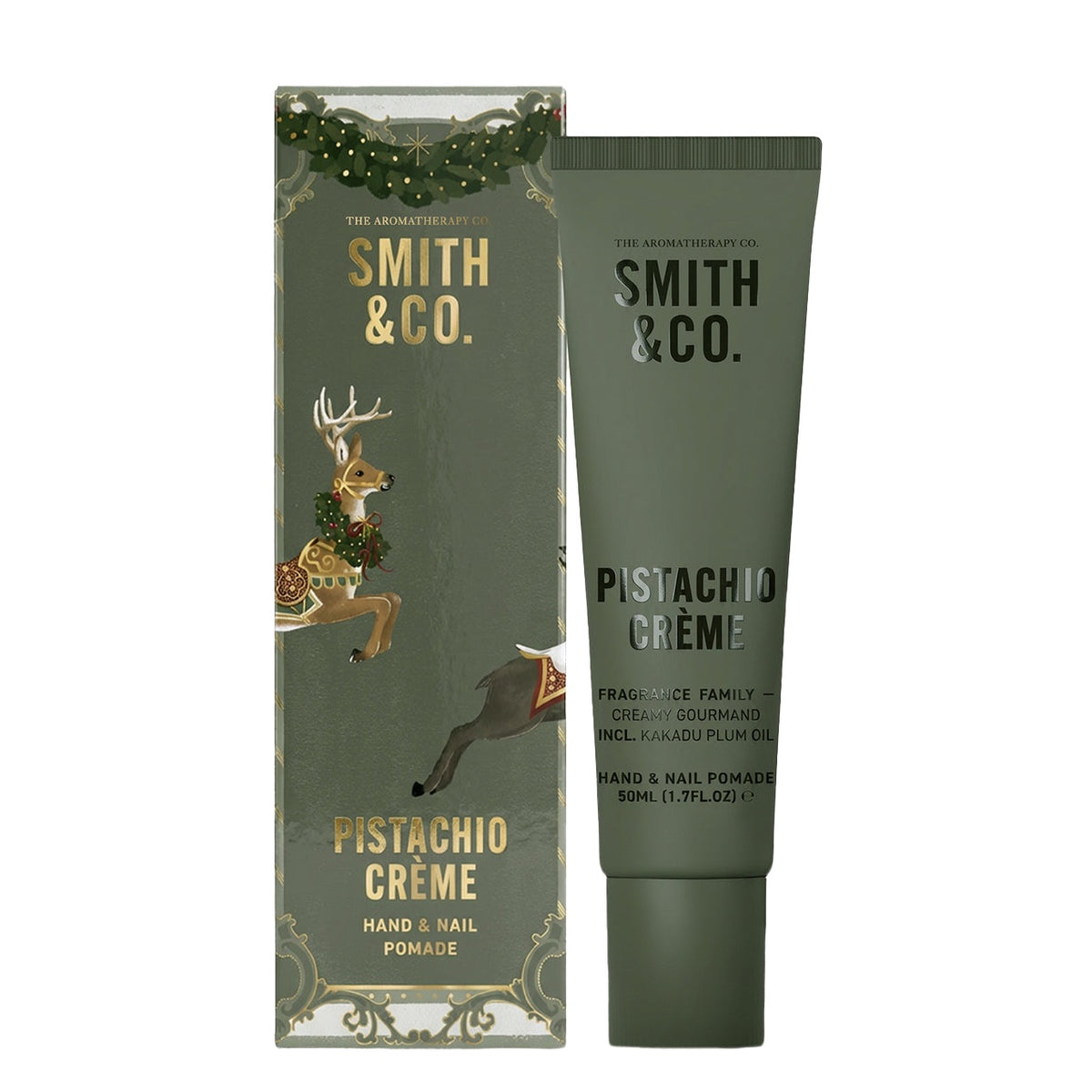 S&C Festive Hand & Nail Pomade Pistachio Creme