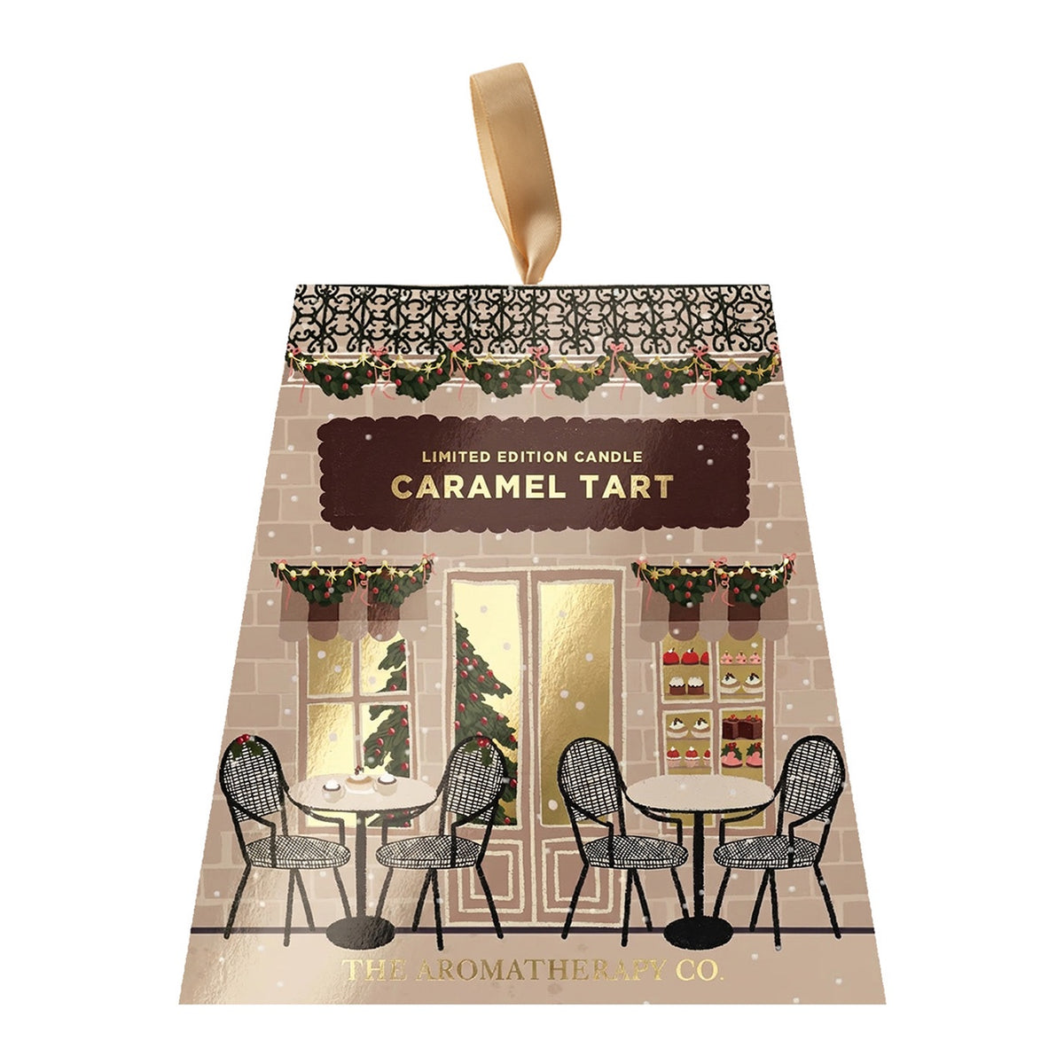 Therapy Festive Candle Caramel Tart