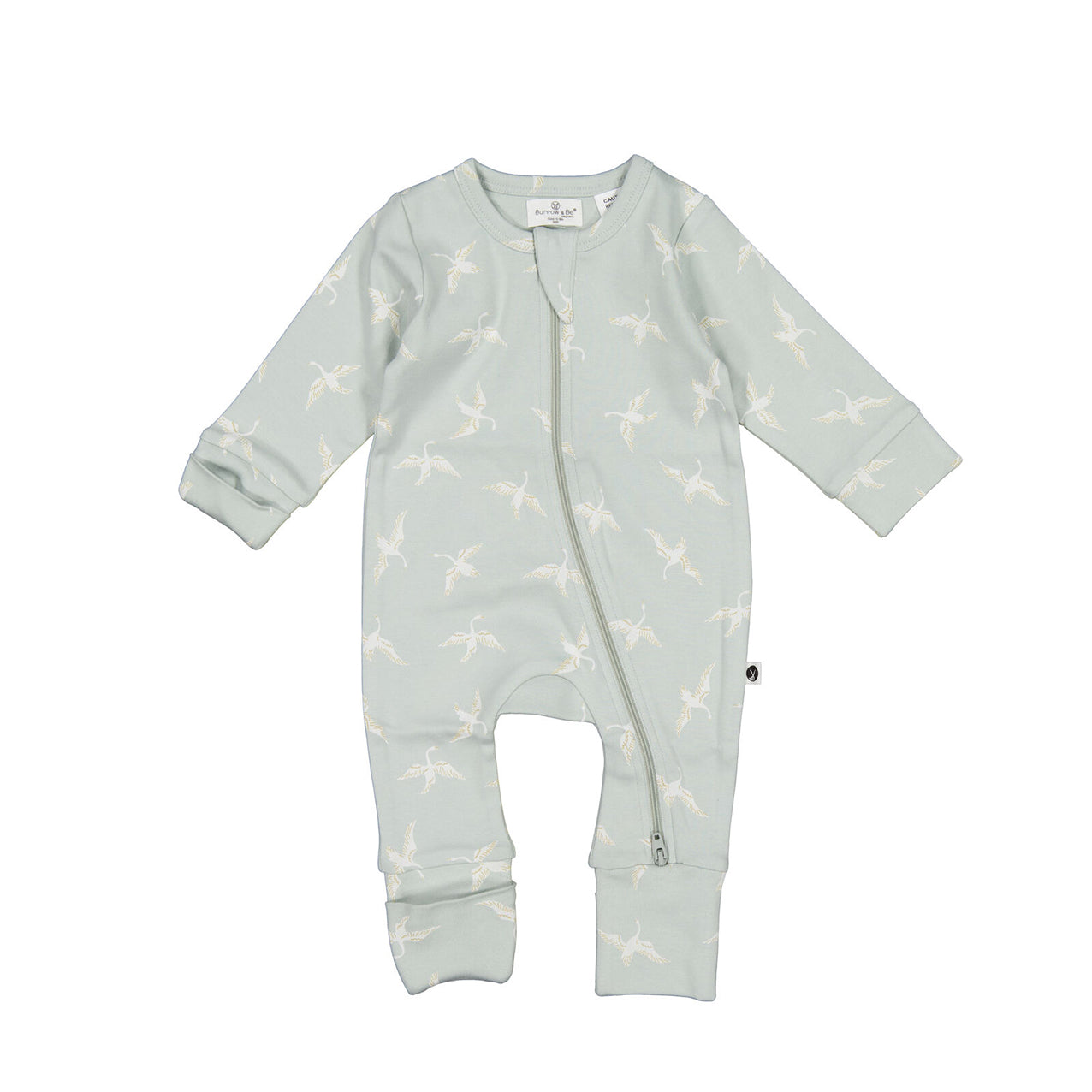 Swan Flight Long Sleeve Zip suit