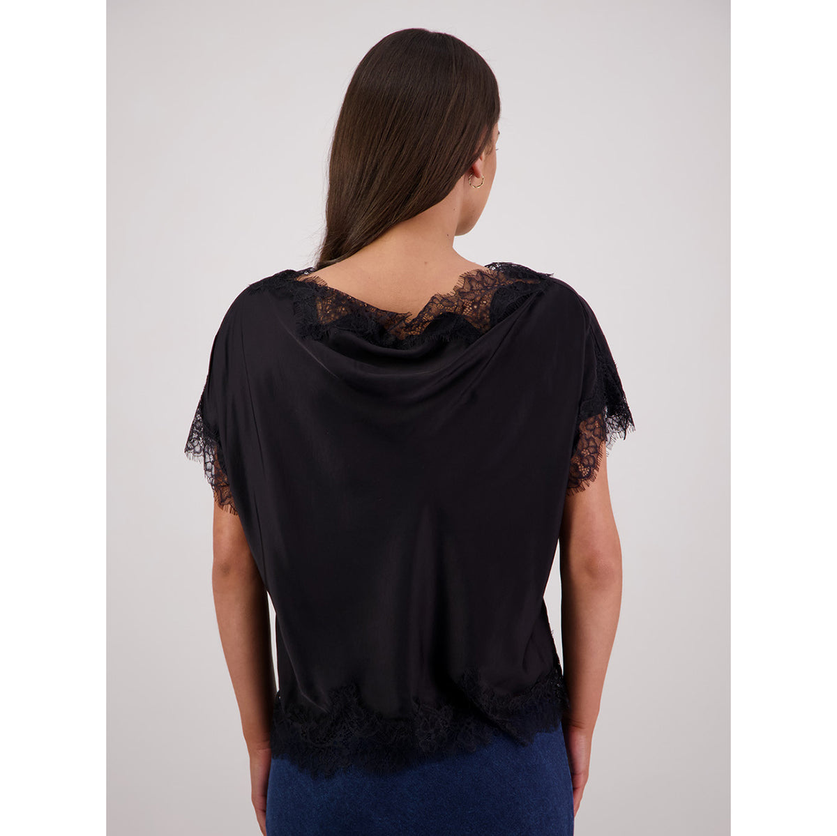 Tabby Top Black
