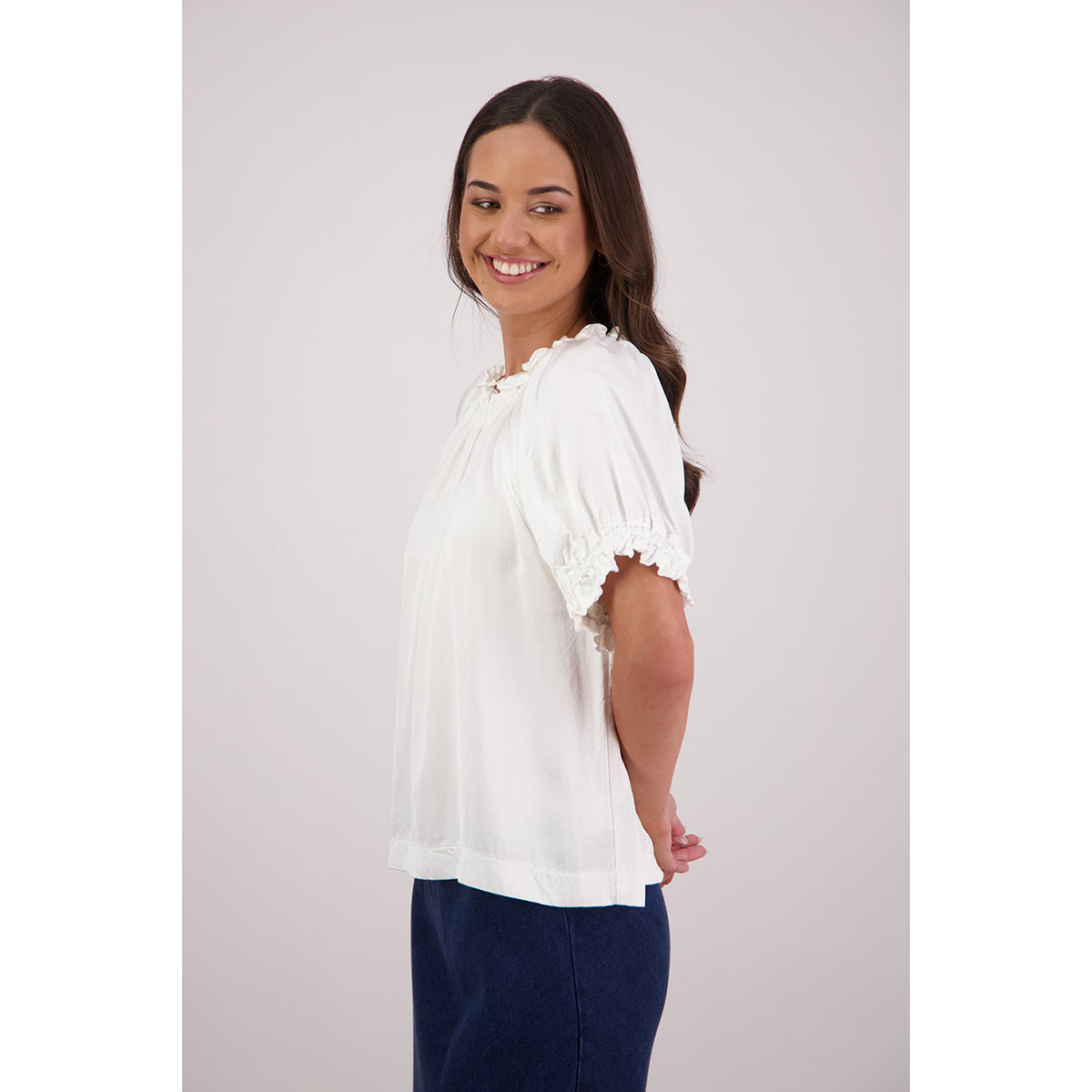 Teddy Top Ivory