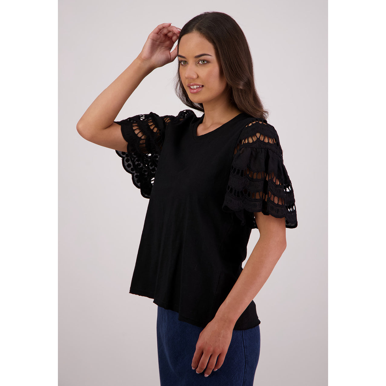 Tex Top Black