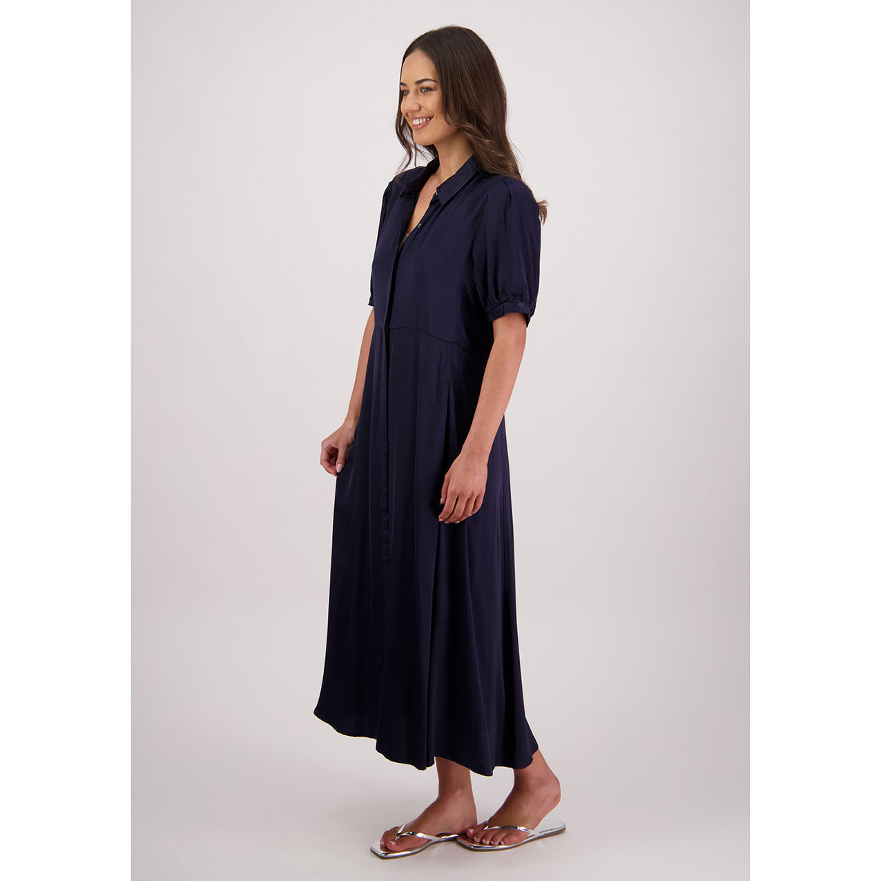 Thelma Dress Viscose Ink
