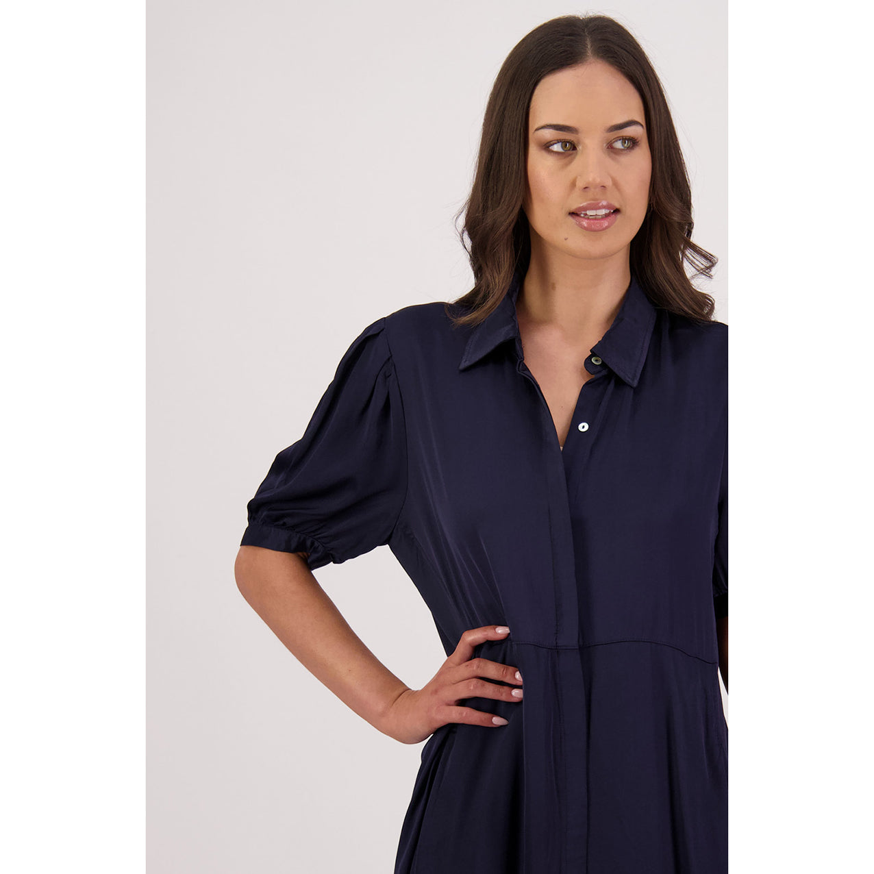 Thelma Dress Viscose Ink