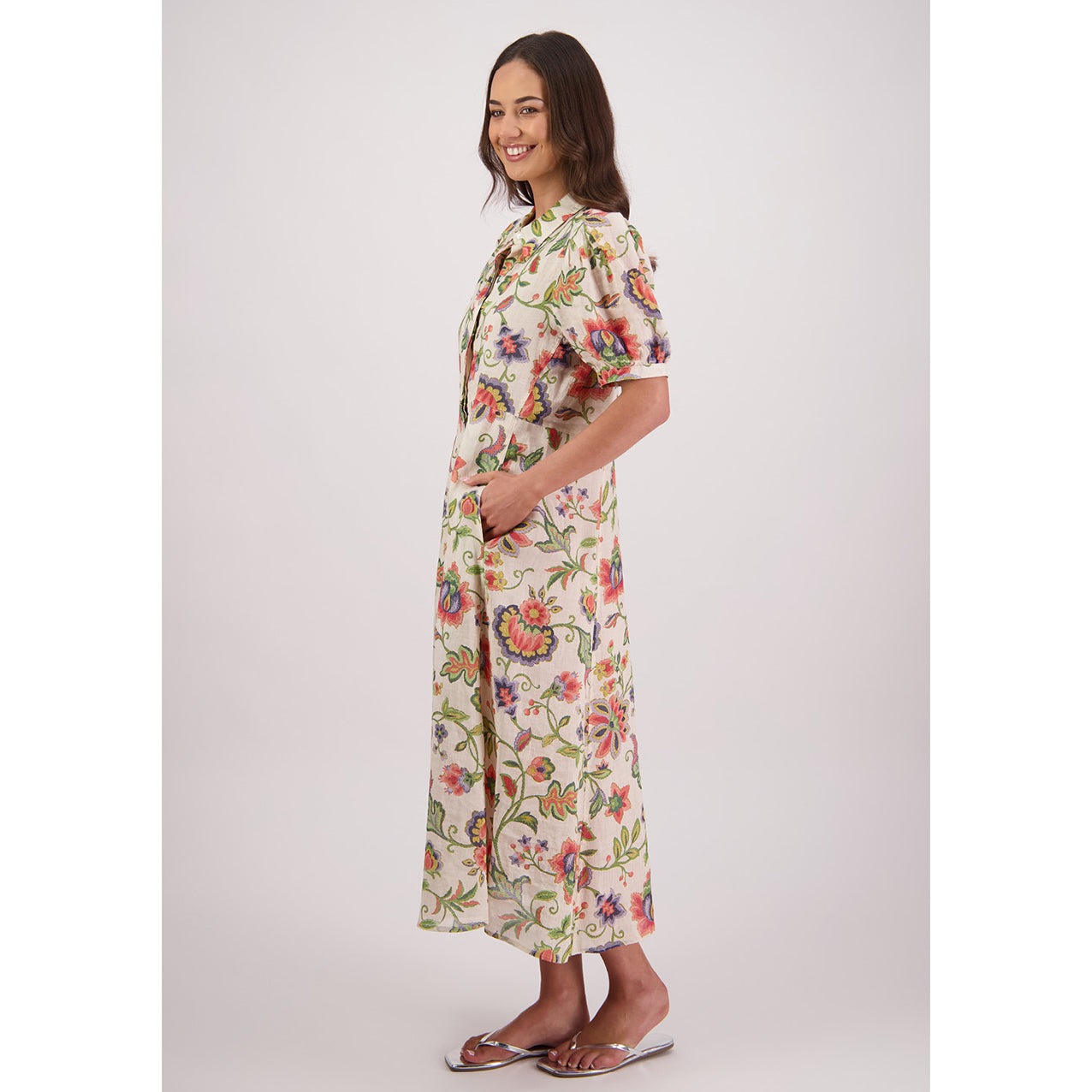 Thelma Dress Jacobean