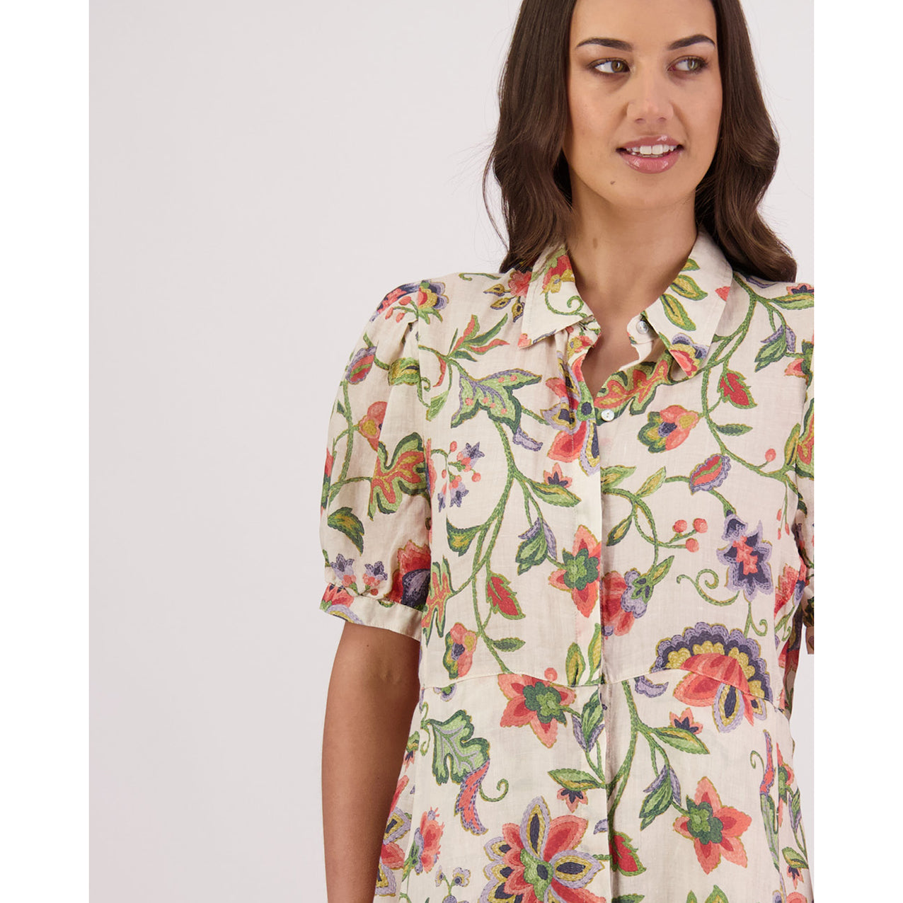 Thelma Dress Jacobean